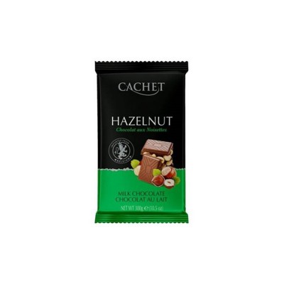 Шоколад Cachet лісовий горіх 300 г